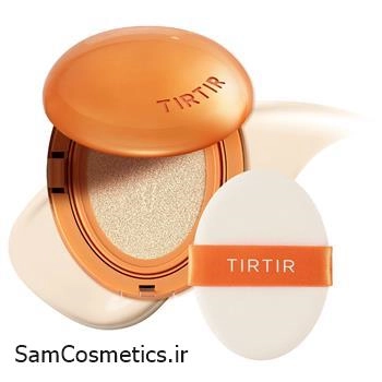 کوشن نارنجی تیر تیر | TIRTIR Mask Fit AI Filter Cushion | کد 22C Peach Beige