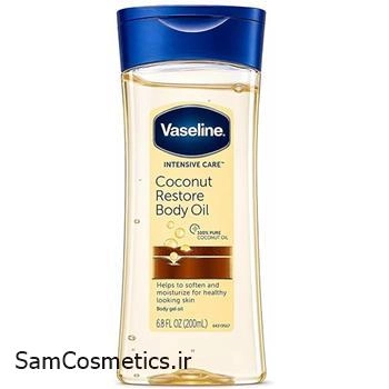 روغن بدن وازلین Coconut Restore حجم 200 میل | Vaseline