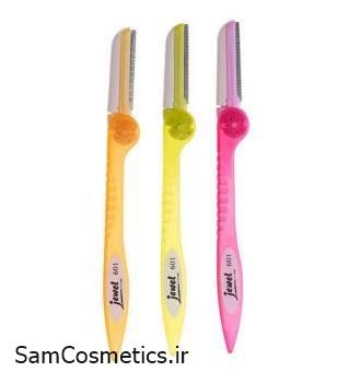 تیغ اصلاح ابرو تاشو 3 تایی JEWEL کد GR_601