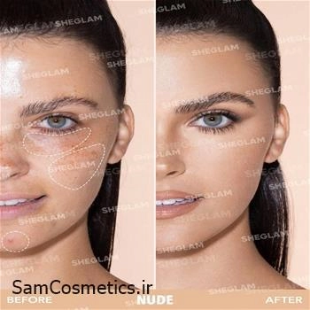 کانسیلر شیگلم مدل Like Magic کد Nude | فول کاور 12 ساعته | SHEGLAM