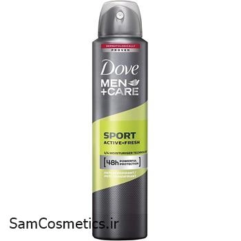 اسپری ضد تعریق مردانه داو | Dove مدل +Sport Active حجم 250 میل
