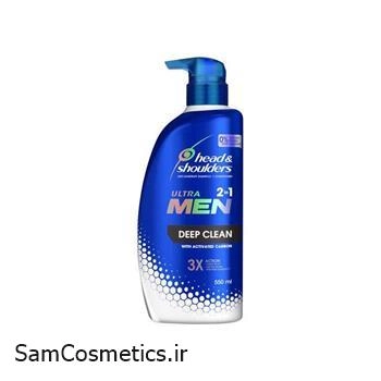 شامپو و نرم کننده مردانه 2 در 1 Head & Shoulders مدل ضد شوره حجم 550 میل