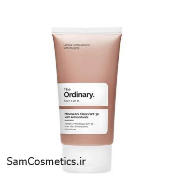 کرم ضد آفتاب اوردینری | Ordinary حاوی مواد معدنی SPF30 حجم 50 میل