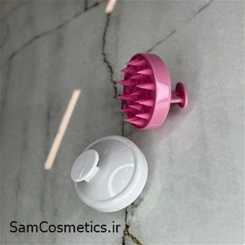 برس و ماساژور کف سر و بدن مدل سر گرد