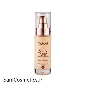 کرم پودر مات تاپ فیس | TOPFACE مدل SKIN TWIN شماره 006