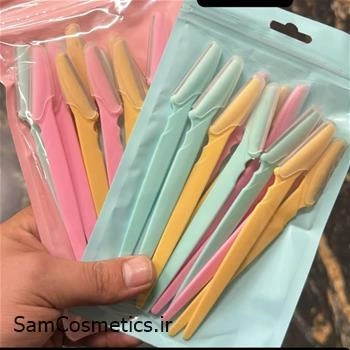 پک تیغ اصلاح صورت و ابرو 12 تایی