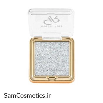 سایه شاین تکی گلدن رز مدل Glitter Glow کد 01 | Golden Rose Eyeshadow