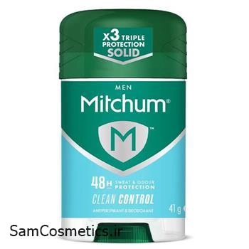 مام استیک ضد تعریق میچام مدل Clean Control حجم 41 گرم | Mitchum