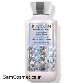 لوسیون بدن بث اند بادی ورکس | Bath & Body Works Body Lotion | رایحه Platinum