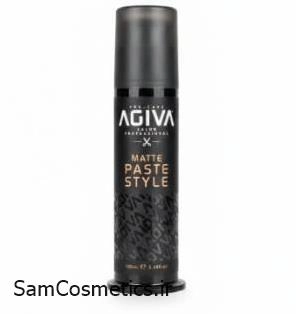 واکس موی پمپی مات آگیوا مدل Matte Paste Style حجم 100 میل | Agiva Matte Paste Style