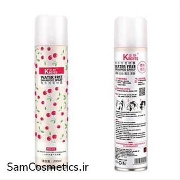 شامپو خشک کینگ یس طرح گل و گیلاس حجم 200 میل