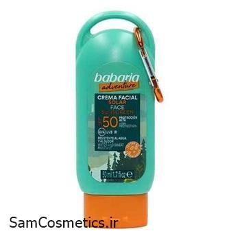 ضد آفتاب باباریا | babaria مدل Adventure SPF50 حجم 50 میل