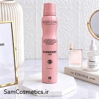 اسپری خوشب��کننده بدن بادی کر رایحه BURBERRY HER حجم 200 میل | Body Care