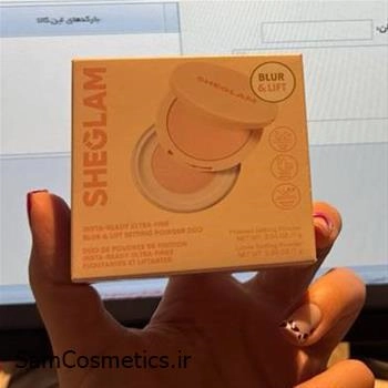پودر فیکس کننده صورت و زیر چشم دو طبقه شیگلم | Sheglam مدل bubblegum وزن 14 گرم