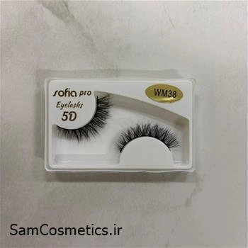 مژه مصنوعی 5 بعدی سوفیا | Sofia Pro کد WM 38