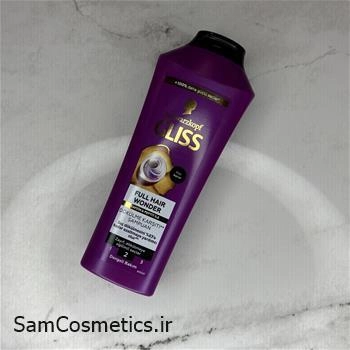 شامپو تقویت کننده گلیس | Gliss مدل FULL HAIR WONDER مناسب موهای ضعیف حجم 400 میل