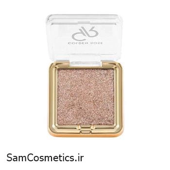 سایه شاین تکی گلدن رز مدل Glitter Glow کد 05 | Golden Rose Eyeshadow