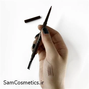 هاشور ابرو تک خط Pink Key رنگ قهوه ای تیره