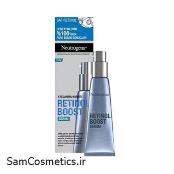 سرم ضد چروک نوتروژینا | Neutrogena مدل رتینول بوست حجم 30 میل