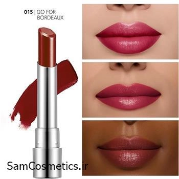 رژ لب جامد فلورمار | Flormar مدل sheer up کد 015 Go for Bordeaux