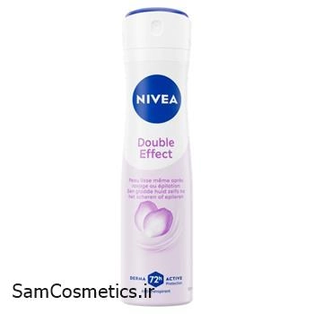 اسپری ضد تعریق نیوا Double Effect حجم 200 میل | NIVEA Deodorant Spray Double Effect