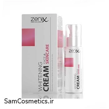 کرم سفید کننده صورت و بدن زنیکس | zenix برای انواع پوست حجم 70 میل