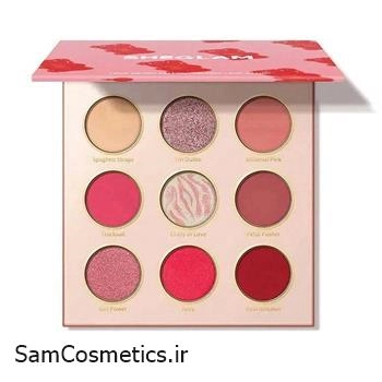 پالت سایه چشم 9 رنگ شیگلم | SHEGLAM مدل LOVE CANDY