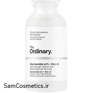 سرم ضد جوش اوردینری | Ordinary مدل %1 Niacinamide 10% + Zinc حجم 60 میل