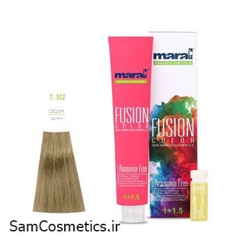 رنگ مو فیوژن کالر مارال 7/312