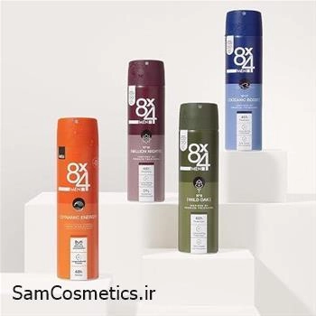 اسپری ضد تعریق 4×8 مدل Wild Oak حجم 150 میل | 8x4 Deodorant Spray