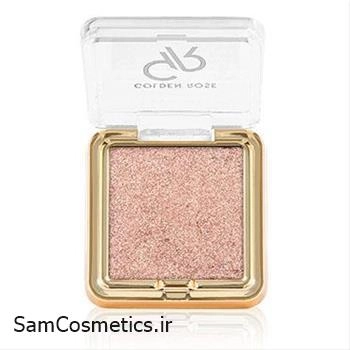 سایه شاین تکی گلدن رز مدل Sparkle Glow کد 52 (Cosmos) | Golden Rose Eyeshadow