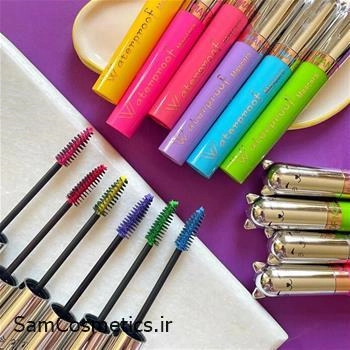 ریمل رنگی پاستیلی ایمان فیروزه ای