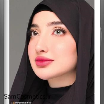 لنز رنگی فصلی Mirjano رنگ Turquoise