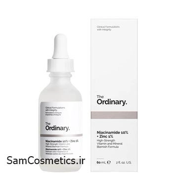 سرم ضد جوش اوردینری | Ordinary مدل %1 Niacinamide 10% + Zinc حجم 60 میل