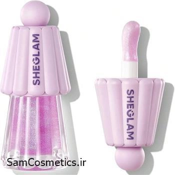 روغن لب آبرسان ژلی شاین شیگلم | SHEGLAM رنگ Princess Vibes