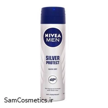اسپری ضد تعریق مردانه نیوآ | Nivea مدل Silver Protect حجم 150 میل