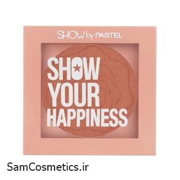 رژگونه پودری پاستل | Pastel Show Your Happiness Blush | کد 207 Sunny