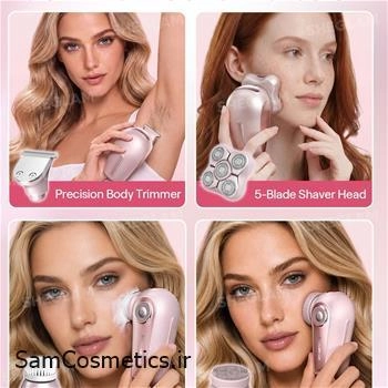 ماشین اصلاح 5 کاره بانوان شیگلم | SHEGLAM Smooth Moves 5D Flash Electric Shaver