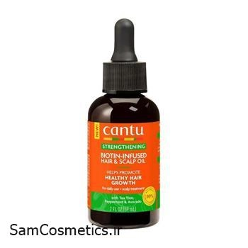 روغن تقویت و محرک رشد موی بیوتین کنتو | Cantu حجم 59 میل