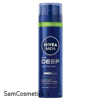 ژل اصلاح نیوا | Nivea مدل Deep حجم 200 میل