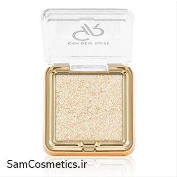 سایه شاین تکی گلدن رز مدل Sparkle Glow کد 51 (Moonlit) | Golden Rose Eyeshadow