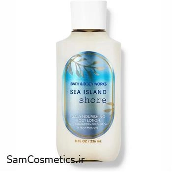 لوسیون بدن بث اند بادی ورکس | Bath & Body Works Body Lotion | رایحه Sea Island Shore