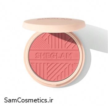 رژگونه پودری شیگلم مدل Lightweight رنگ HIGH & DRY مات | SHEGLAM Lightweight Matte Blush