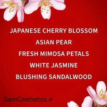 بادی اسپلش بث اند بادی ورکس 145 میل | Bath & Body Works Body Mist | رایحه Japanese Cherry Blossom