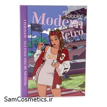 پالت سایه ، رژگونه و هایلایتر مسافرتی کتابی فبل | Febble کد Baseball