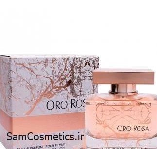 ادکلن زنانه فراگرنس ورد رایحه Oro Rosa حجم 100 میل | Fragrance World Oro Rosa