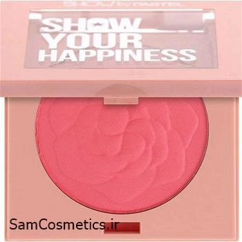 رژگونه تکی پاستل مدل Show Your Happiness شماره 206 Brave | Pastel