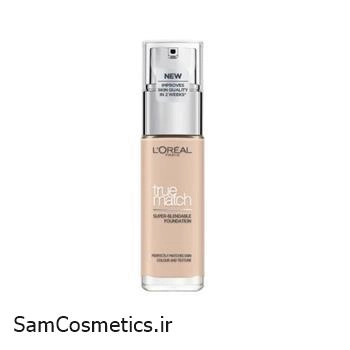 کرم پودر لورال |‌ L'OREAL مدل ترو مچ شماره Rose Beige (3R.3C) حجم 30 میل