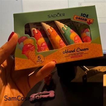 پک کرم دست 5 تایی سادور | SADOER مدل بستنی