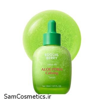 سرم تسکین دهنده و ترمیم کننده سلولی آلوئه PDRN اکوال بری | EQQUALBERRY حجم 30 میل